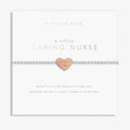This A Littles & Co A Little 'Caring Nurse' Bracelet makes a thoughtful gift for a special nurse. It celebrates the care, kindness, and support nurses give every day.