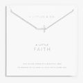 This A Littles & Co A Little 'Faith' Necklace is a meaningful gift for someone who keeps faith close to their heart.