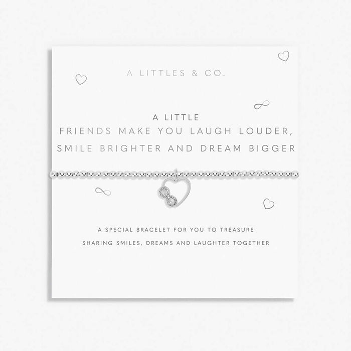 Katie Loxton : A Little 'Friends Make You Laugh Louder, Smile Brighter And Dream Bigger' Bracelet - Katie Loxton : A Little 'Friends Make You Laugh Louder, Smile Brighter And Dream Bigger' Bracelet