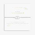 A Little Friendship Bracelet designed as a sweet and meaningful friendship keepsake.