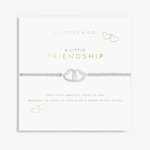 A Little Friendship Bracelet designed as a sweet and meaningful friendship keepsake.