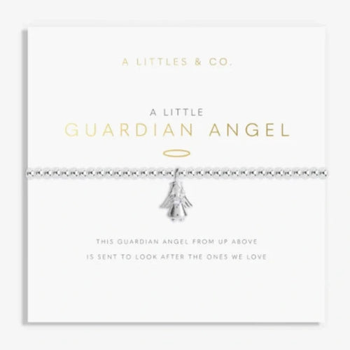 This A Littles & Co A Little Guardian Angel Bracelet offers a meaningful symbol of comfort, protection, and love.