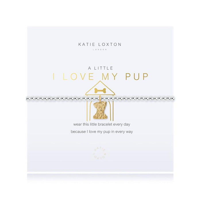 "Katie Loxton : A Little I Love My Pup Bracelet -"