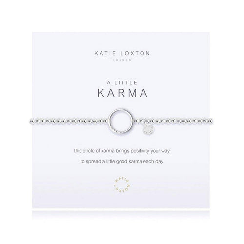 "Katie Loxton : A Little Karma Bracelet -"