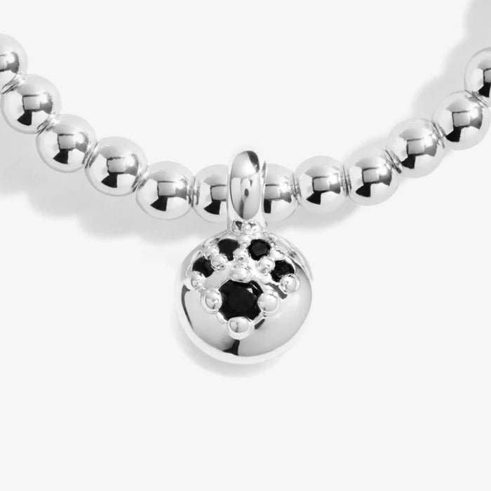 A Little Paw Print Bracelet featuring a charming paw print design, perfect for pet lovers.