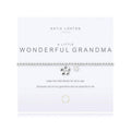 "Katie Loxton : A Little Wonderful Grandma Bracelet -"