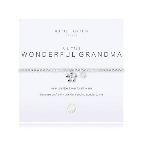 "Katie Loxton : A Little Wonderful Grandma Bracelet -"