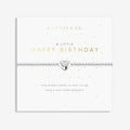 A littles & Co. - Happy Birthday Bracelet - Birthday gifts - Birthday jewelry - gifts for her