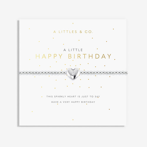 A littles & Co. - Happy Birthday Bracelet - Birthday gifts - Birthday jewelry - gifts for her