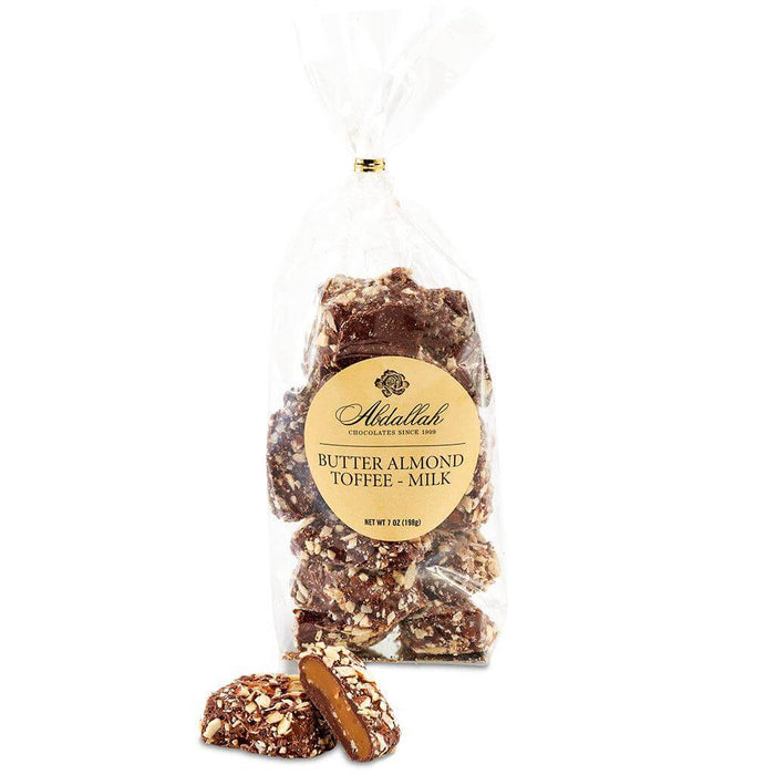 "Abdallah Candies : Butter Almond Toffee-Milk Chocolate at Annie's Hallmark"
