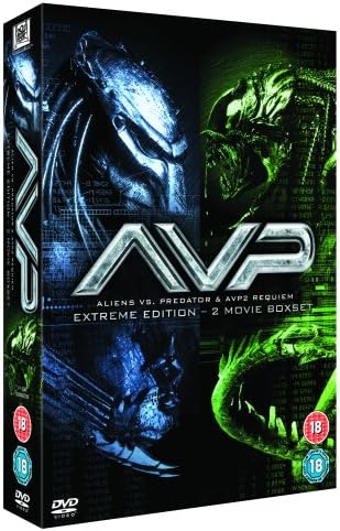 Alien vs Predator & AVP Requiem – DVD Sci-Fi Horror Film Double Bill