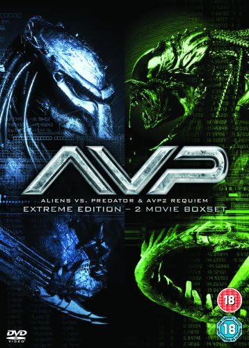 Alien vs Predator & AVP Requiem – DVD Sci-Fi Horror Film Double Bill