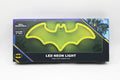 Batman LED Neon Light Officially Licensed DC Comics, Iconic Logo Shaped Lamp