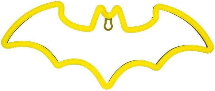 Batman LED Neon Light Officially Licensed DC Comics, Iconic Logo Shaped Lamp