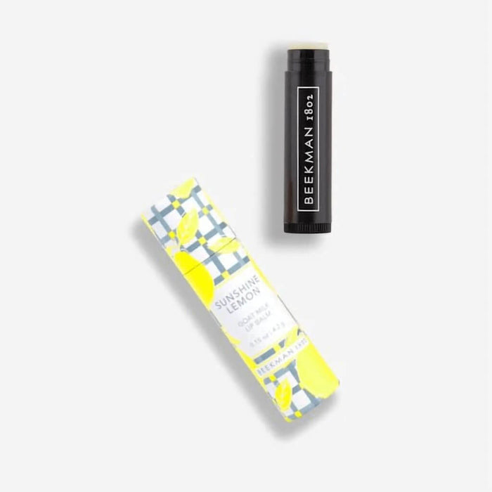 "Beekman 1802 : Sunshine Lemon Lip Balm -"