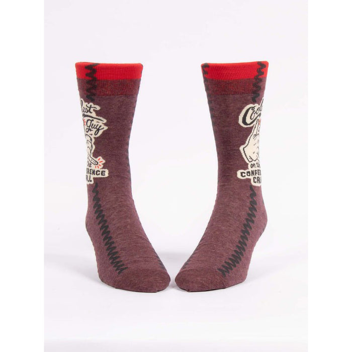 Blue Q : Men's Ankle Socks -Coolest Guy On The Conference Call at Annie's Hallmark