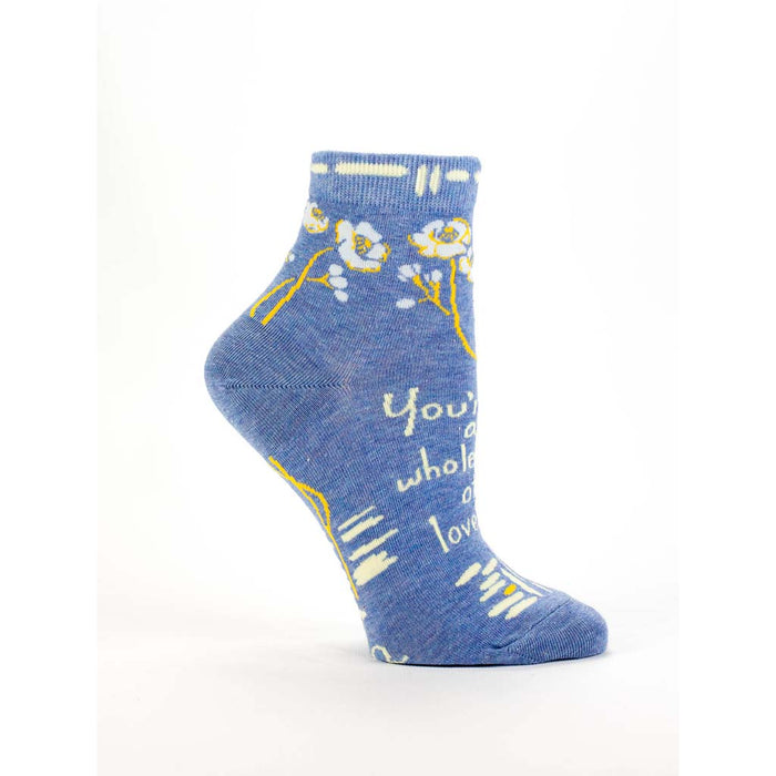 Blue Q : Women's Ankle Socks - You're a Whole Lotta Lovely at Annie's Hallmark