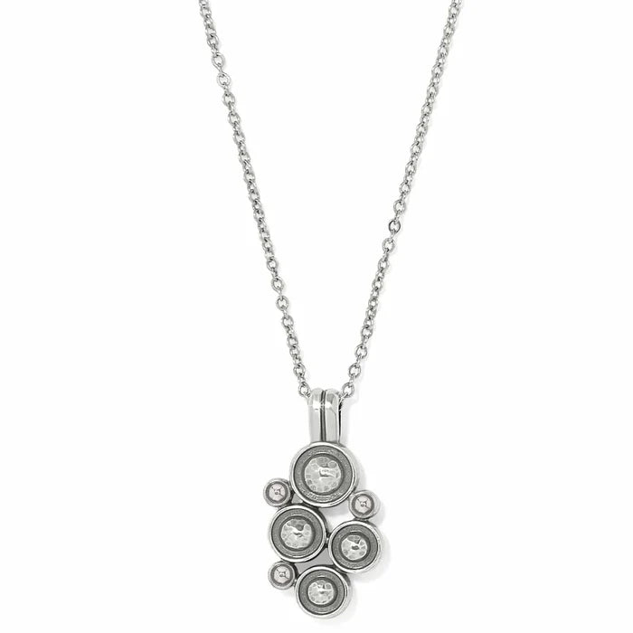 Brighton - Constella Cluster Crystal Necklace - White