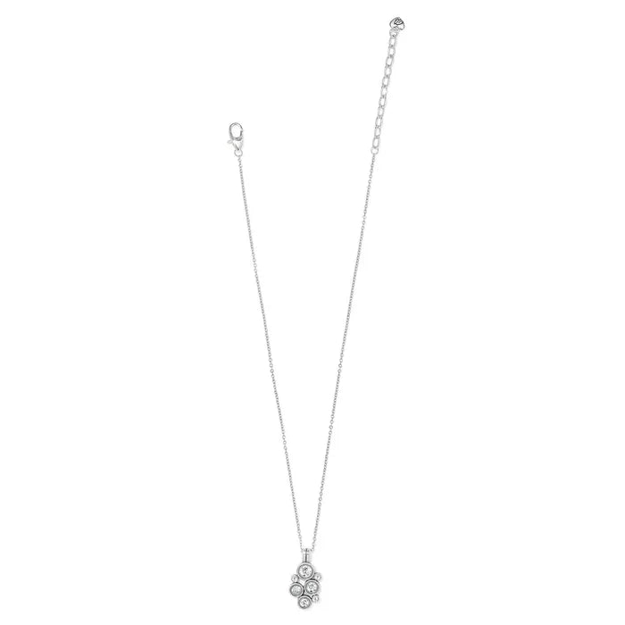 Brighton - Constella Cluster Crystal Necklace - White