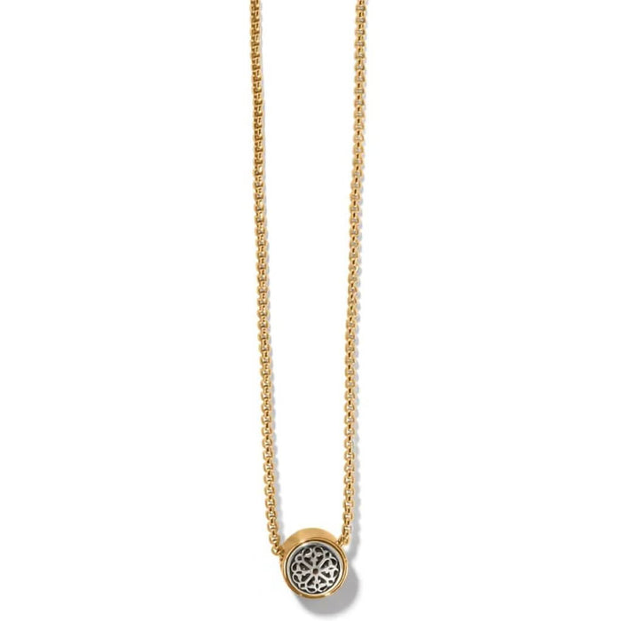 Brighton - Ferrara Two Tone Luce Mini Pendant Necklace - Brighton - Ferrara Two Tone Luce Mini Pendant Necklace