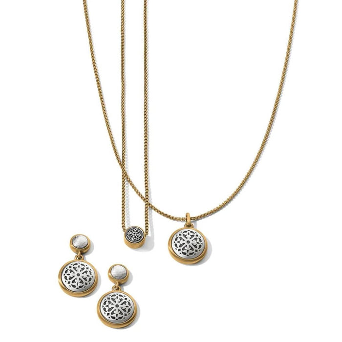 Brighton - Ferrara Two Tone Luce Mini Pendant Necklace - Brighton - Ferrara Two Tone Luce Mini Pendant Necklace