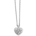Brighton Contempo Heart Petite Necklace featuring a polished heart pendant with signature Contempo-inspired detailing for timeless everyday elegance.