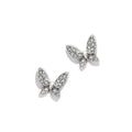 This Brighton Enchanting Butterfly Post Earring feature fine quality crystals in a lustrous silver-plated finish.