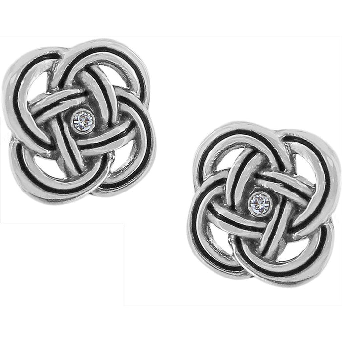 "Brighton : Interlok Post Earrings -"