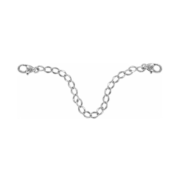 Brighton : Short Necklace Extender in Silver - 6" at Annie's Hallmark