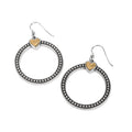 Brighton - Pretty Tough Bold Heart French Earrings - Brighton earrings - Brighton jewelry