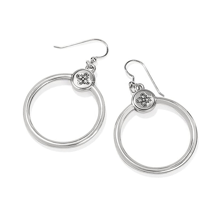 Brighton - Pretty Tough Bold Heart French Earrings - Brighton earrings - Brighton jewelry