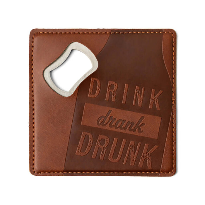 Brodeo Drive™ : Pour Decisions Bottle Opener Coaster