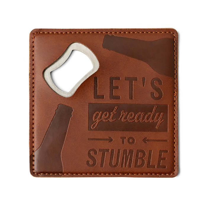 Brodeo Drive™ : Pour Decisions Bottle Opener Coaster