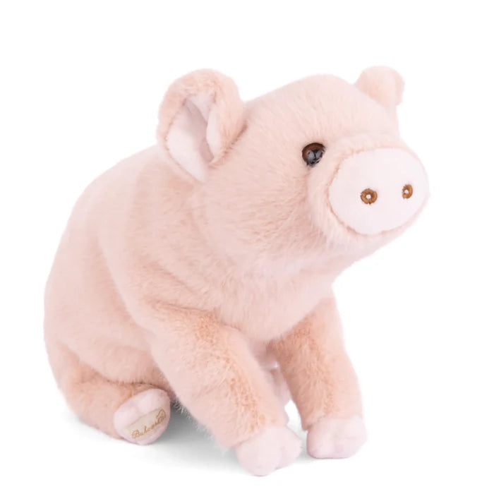 Bukowski Sweet Oink Plush cute pink pig teddy bear front view