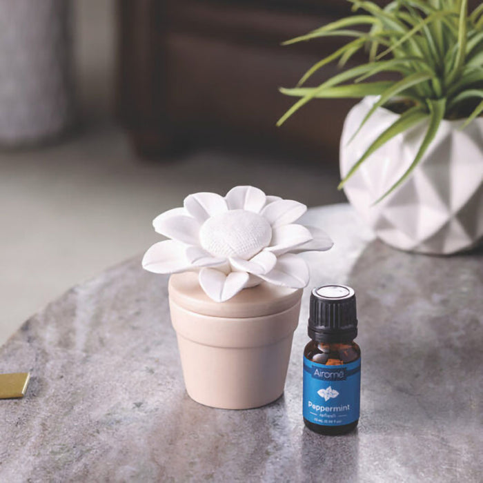 Candle Warmers: Sunflower Porcelain Essential Oil Diffuser - Shop at Annie's Hallmark
