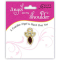 "Cathedral Art : Birthstone Pin-January- Garnet -"