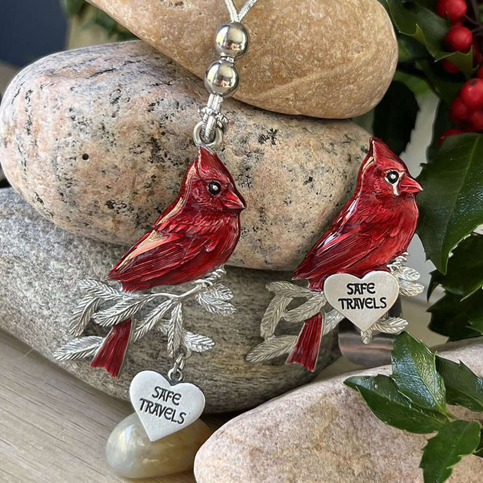 Cathedral Art : Cardinal Car Charm at Annie's Hallmark