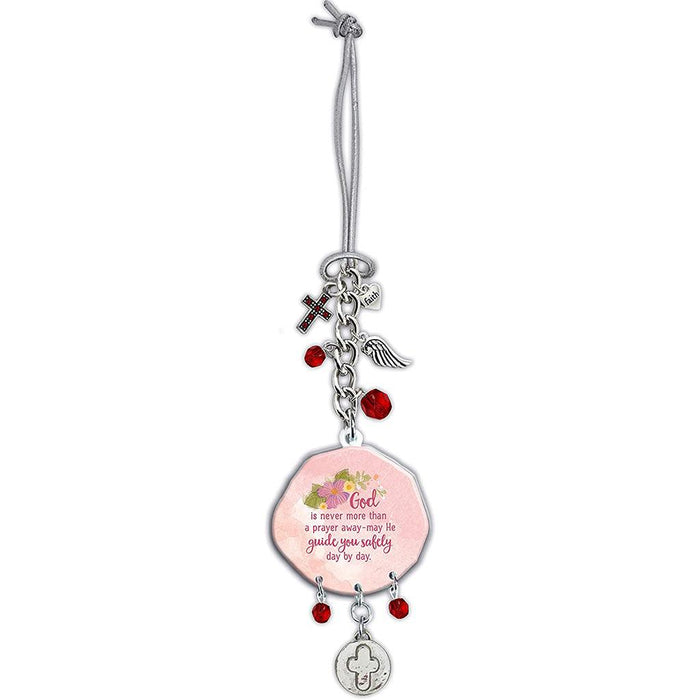 "Cathedral Art : God Car Charm Bling -"