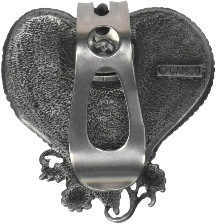 "Cathedral Art : Heart Visor Clip, Daughter -"