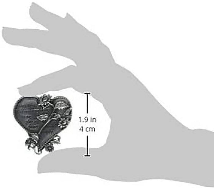 "Cathedral Art : Heart Visor Clip, Daughter -"