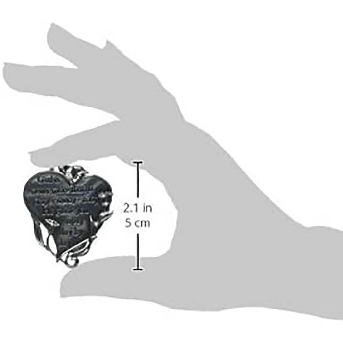 "Cathedral Art : Heart Visor Clip, God -"