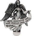 "Cathedral Art : \"Never Drive Faster\" Auto Visor Clip - Cathedral Art : \"Never Drive Faster\" Auto Visor Clip"