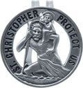 Cathedral Art : St. Christopher Visor Clip - Cathedral Art : St. Christopher Visor Clip