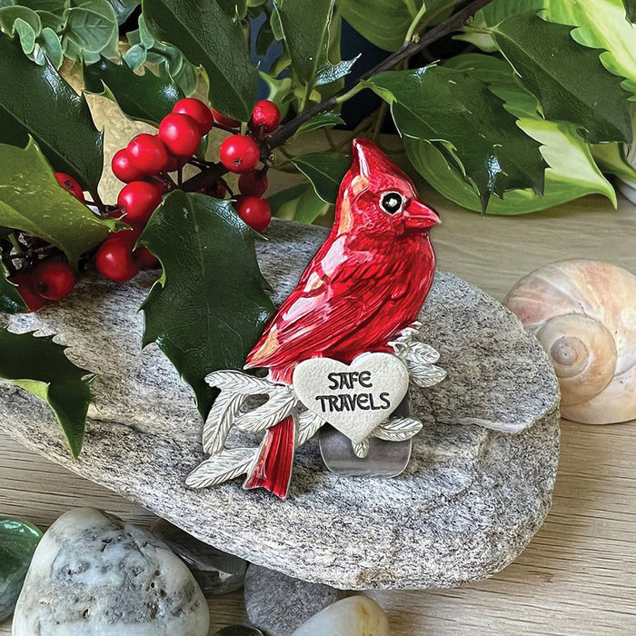"Perfect for gift-giving, especially during times of loss, transition, or celebration, this visor clip brings comfort to drivers of all ages."