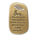 Cathedral Art : Visor Clip – Son (Carded) at Annie's Hallmark