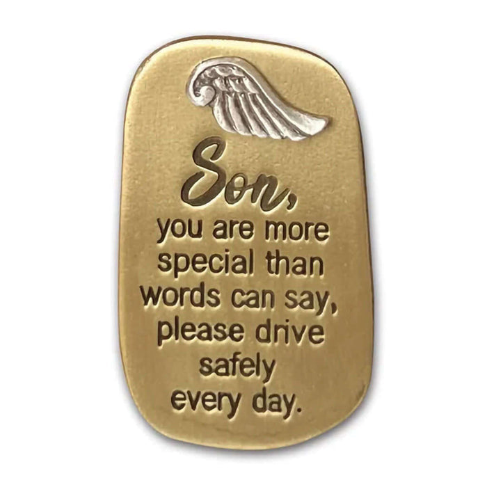 Cathedral Art : Visor Clip – Son (Carded) at Annie's Hallmark