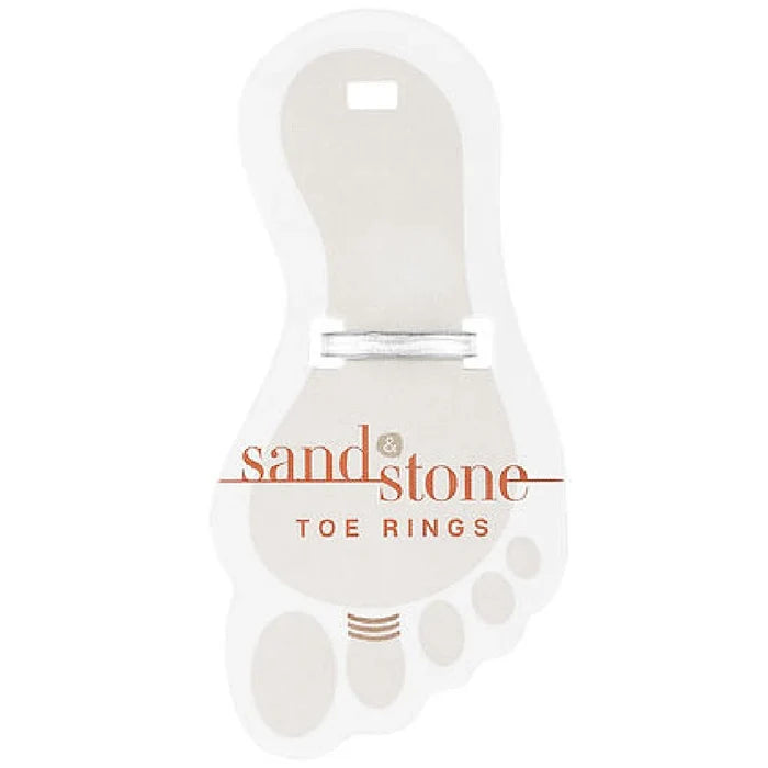 Elegant silver toe rings adorned with unique sandstone patterns, perfect for adding a touch of style to summer outfits.