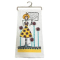 I Don't Want To Brag humorous kitchen towel featuring a witty statement design