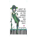 inspirational décor featuring the message “I Won’t Be Remembered As The Woman” in a bold, empowering design.