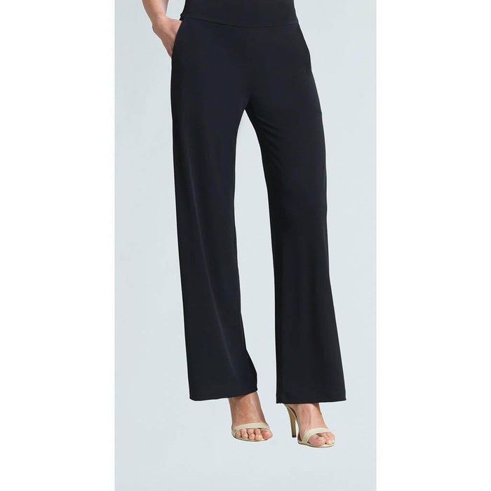 "Clara Sunwoo : Wide Leg Pocket Pant - Black -"